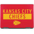 NFL Kansas City Chiefs Red Performance Series Notebook 9 Pro 13in (2017) Skin