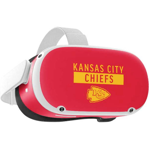 NFL Kansas City Chiefs Red Performance Series Oculus Quest 2 Skin