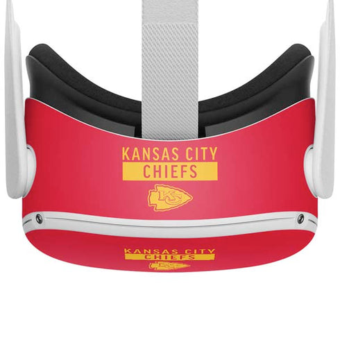 NFL Kansas City Chiefs Red Performance Series Oculus Quest 2 Skin