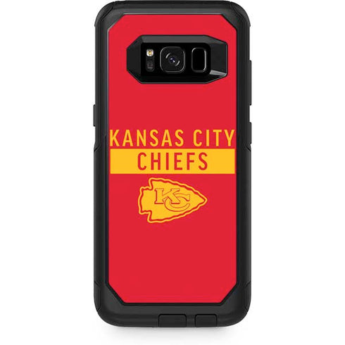 NFL Kansas City Chiefs Red Performance Series Otterbox Commuter Galaxy Skin