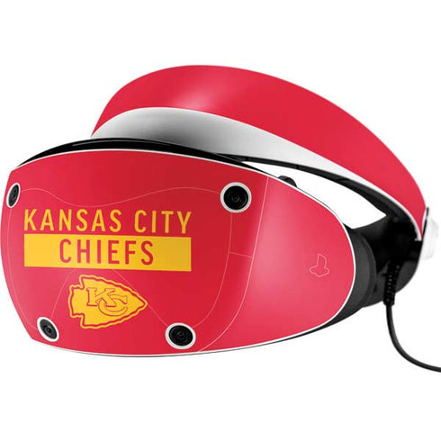 NFL Kansas City Chiefs Red Performance Series PlayStation VR2 Skin