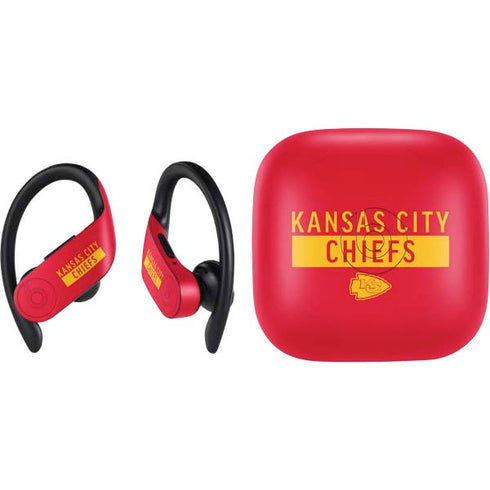 NFL Kansas City Chiefs Red Performance Series PowerBeats Pro Skin