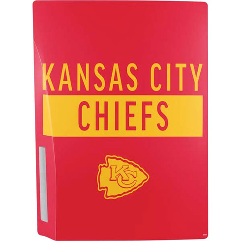 NFL Kansas City Chiefs Red Performance Series PS5 Bundle Skin