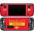 NFL Kansas City Chiefs Red Performance Series Steam Deck Handheld Gaming Computer Skin