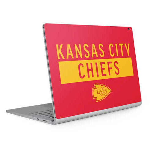 NFL Kansas City Chiefs Red Performance Series Surface Book 2 15in Skin