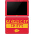 NFL Kansas City Chiefs Red Performance Series Surface Go Skin