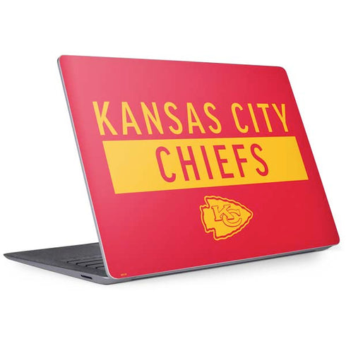 NFL Kansas City Chiefs Red Performance Series Surface Laptop 3 13.5in Skin