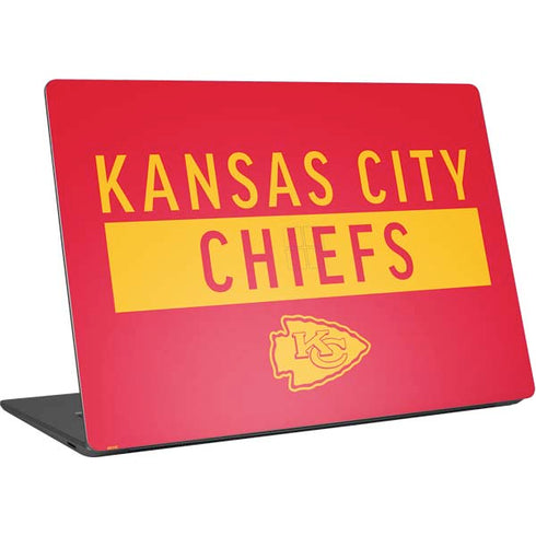 NFL Kansas City Chiefs Red Performance Series Surface Laptop 4 15in Skin