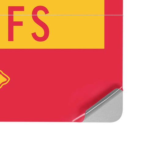 NFL Kansas City Chiefs Red Performance Series Surface Laptop Studio Skin