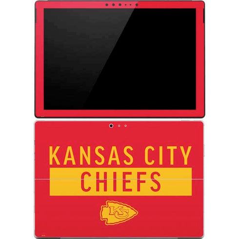 NFL Kansas City Chiefs Red Performance Series Surface Pro 4 Skin