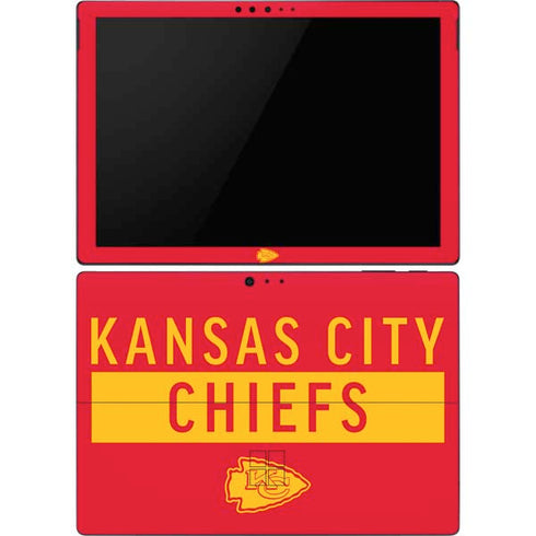 NFL Kansas City Chiefs Red Performance Series Surface Pro 6 Skin