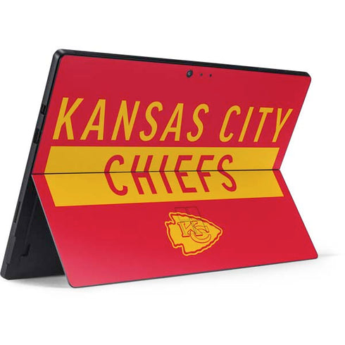 NFL Kansas City Chiefs Red Performance Series Surface Pro 6 Skin