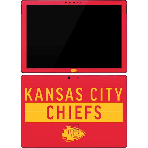 NFL Kansas City Chiefs Red Performance Series Surface Pro 7 Skin