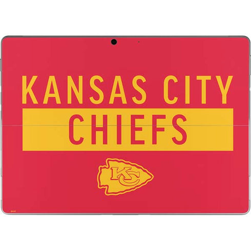 NFL Kansas City Chiefs Red Performance Series Surface Pro 8 Skin