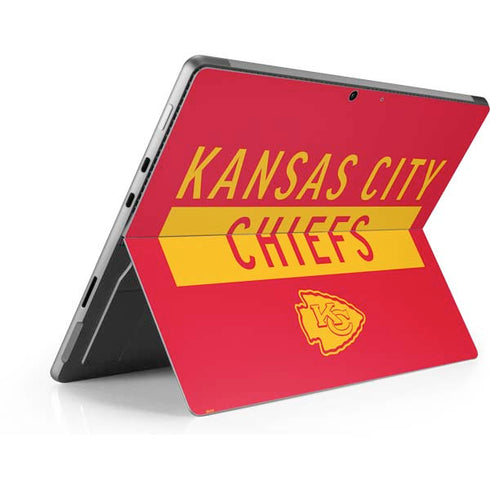 NFL Kansas City Chiefs Red Performance Series Surface Pro 9 Skin