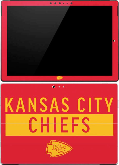 NFL Kansas City Chiefs Red Performance Series Surface Pro (2017) Skin