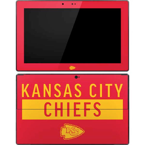 NFL Kansas City Chiefs Red Performance Series Surface Pro Tablet Skin