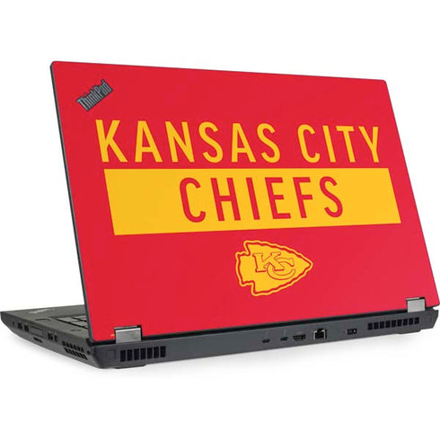 NFL Kansas City Chiefs Red Performance Series Lenovo ThinkPad Skin