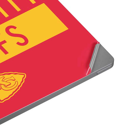 NFL Kansas City Chiefs Red Performance Series Universal Laptop 15in (12.2 x 8.8in) Skin