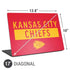 NFL Kansas City Chiefs Red Performance Series Universal Laptop 17in (13.8 x 10in) Skin