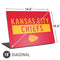 NFL Kansas City Chiefs Red Performance Series Universal Laptop 18in (14.6 x 10.6in) Skin