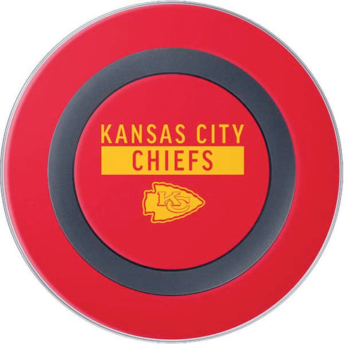 NFL Kansas City Chiefs Red Performance Series Wireless Charger Skin