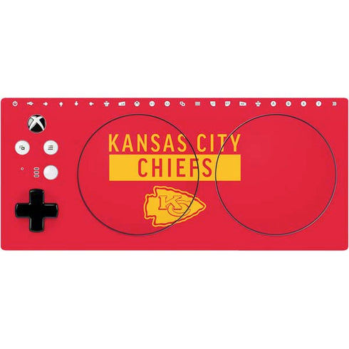 NFL Kansas City Chiefs Red Performance Series Xbox Adaptive Controller Skin