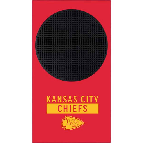 NFL Kansas City Chiefs Red Performance Series Xbox Series S Skins