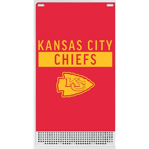 NFL Kansas City Chiefs Red Performance Series Xbox Series S Skins