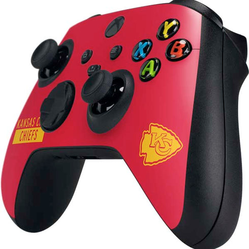 NFL Kansas City Chiefs Red Performance Series Xbox Series X Controller Skin