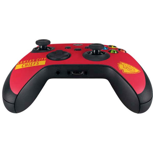 NFL Kansas City Chiefs Red Performance Series Xbox Series X Controller Skin