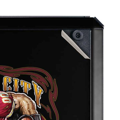 Liquid Blue NFL Kansas City Chiefs Running Back Cooler Master MasterBox Q300L Mini Tower Skin