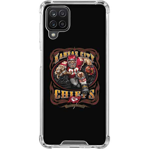 Liquid Blue NFL Kansas City Chiefs Running Back Galaxy A12 Clear Case