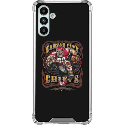 Liquid Blue NFL Kansas City Chiefs Running Back Galaxy A13 5G Clear Case