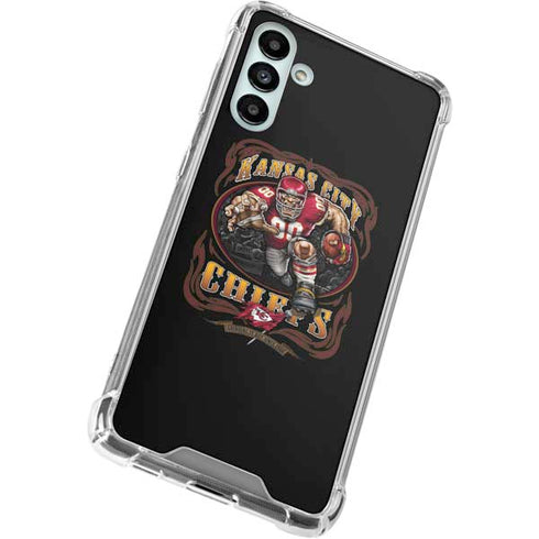 Liquid Blue NFL Kansas City Chiefs Running Back Galaxy A13 5G Clear Case