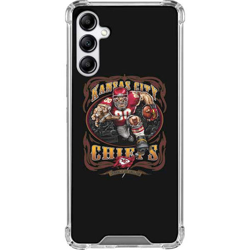 Liquid Blue NFL Kansas City Chiefs Running Back Galaxy A15 5G Clear Case