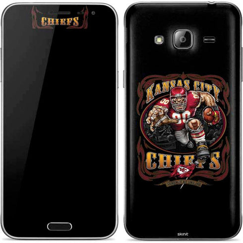 Liquid Blue NFL Kansas City Chiefs Running Back Galaxy J3 Skin