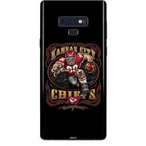 Liquid Blue NFL Kansas City Chiefs Running Back Galaxy Note 9 Skin