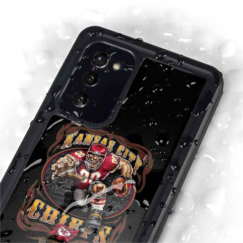 Liquid Blue NFL Kansas City Chiefs Running Back Galaxy Note20 5G Waterproof Case