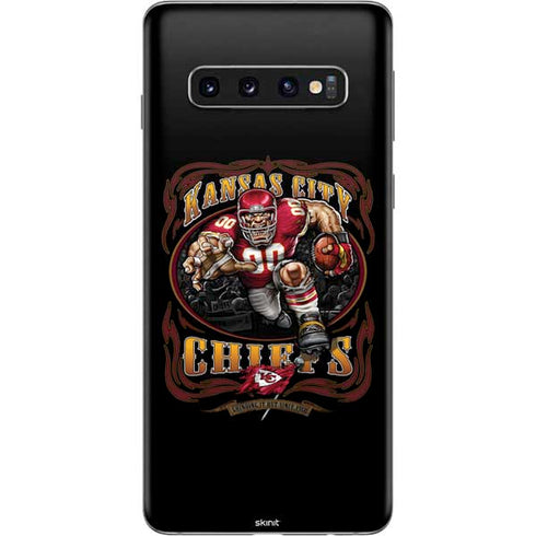 Liquid Blue NFL Kansas City Chiefs Running Back Galaxy S10 Skin