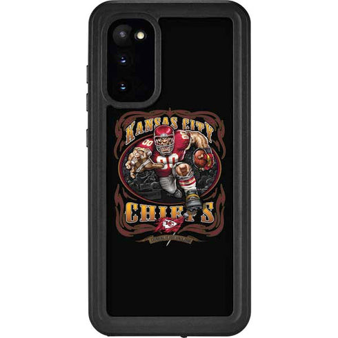 Liquid Blue NFL Kansas City Chiefs Running Back Galaxy S20 Waterproof Case