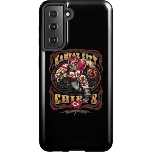 Liquid Blue NFL Kansas City Chiefs Running Back Galaxy S21 5G Pro Case