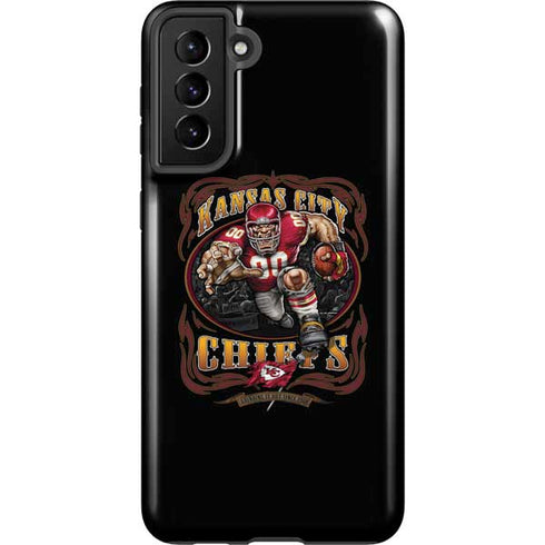 Liquid Blue NFL Kansas City Chiefs Running Back Galaxy S21 FE Pro Case