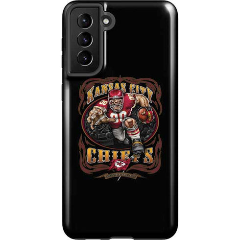Liquid Blue NFL Kansas City Chiefs Running Back Galaxy S21 Plus 5G Pro Case
