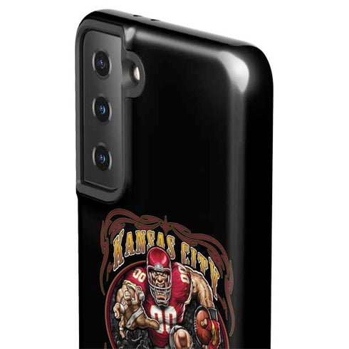 Liquid Blue NFL Kansas City Chiefs Running Back Galaxy S21 Plus 5G Pro Case