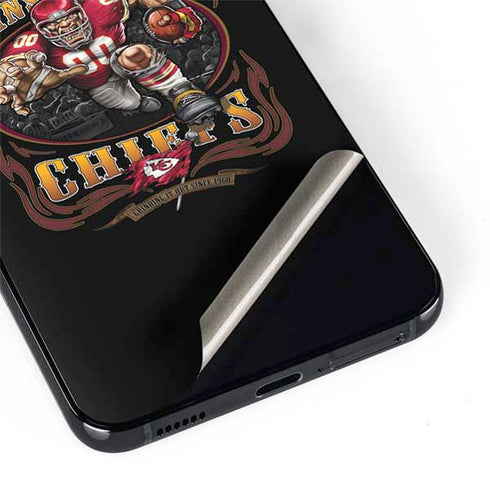 Liquid Blue NFL Kansas City Chiefs Running Back Galaxy S22 Plus Skin