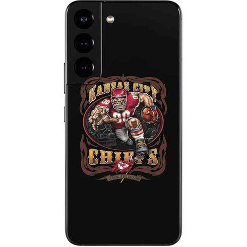 Liquid Blue NFL Kansas City Chiefs Running Back Galaxy S22 Skin