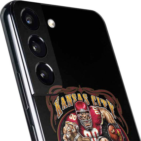Liquid Blue NFL Kansas City Chiefs Running Back Galaxy S22 Skin