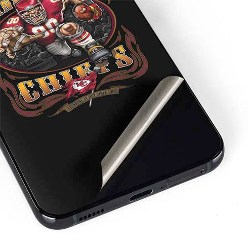 Liquid Blue NFL Kansas City Chiefs Running Back Galaxy S22 Skin