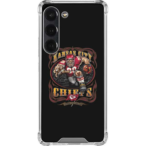 Liquid Blue NFL Kansas City Chiefs Running Back Galaxy S23 Clear Case